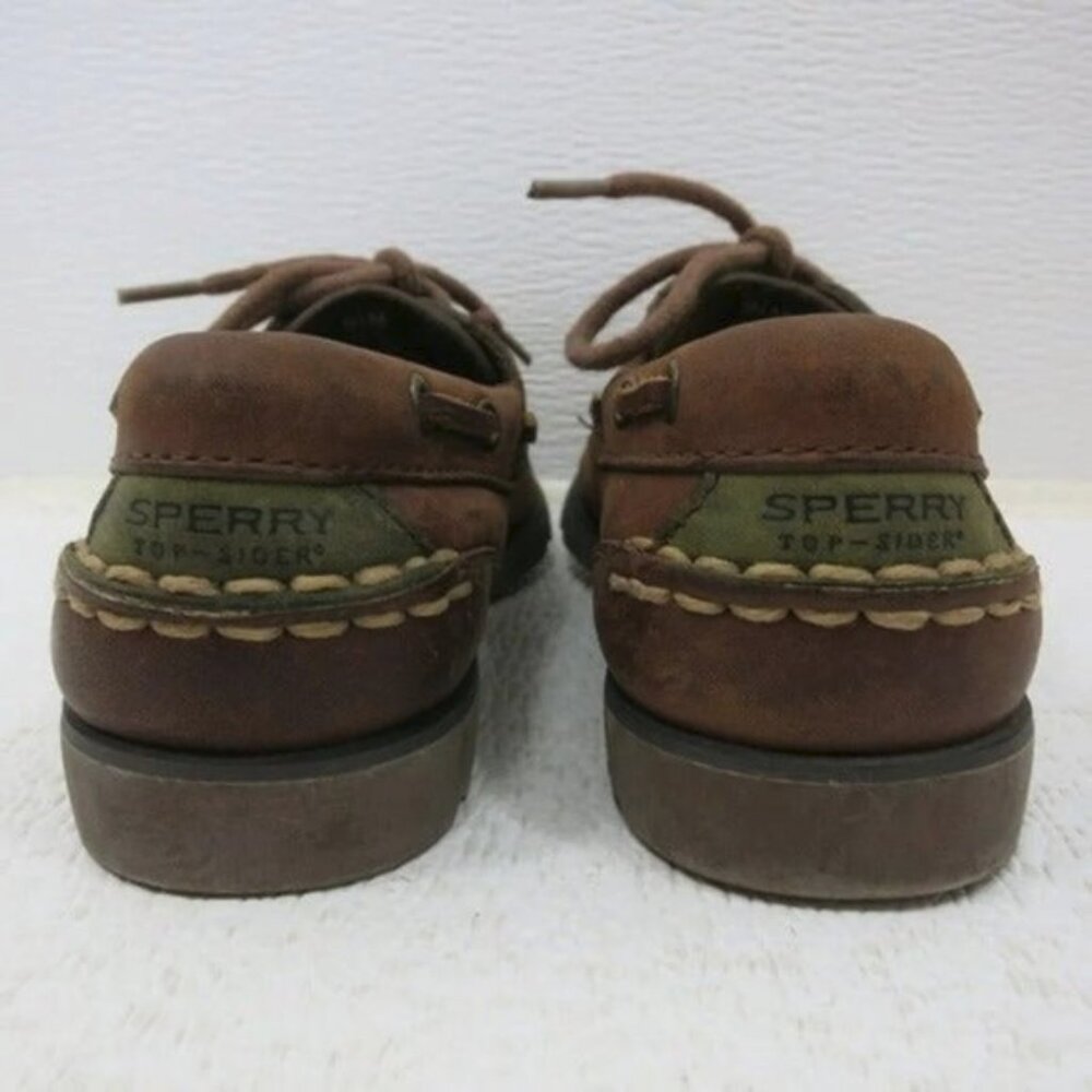 Sperry Boys Leather Defender Boat Shoes Toddler Kids Child's 4721874 Sz 9.5 - Picture 2 of 6